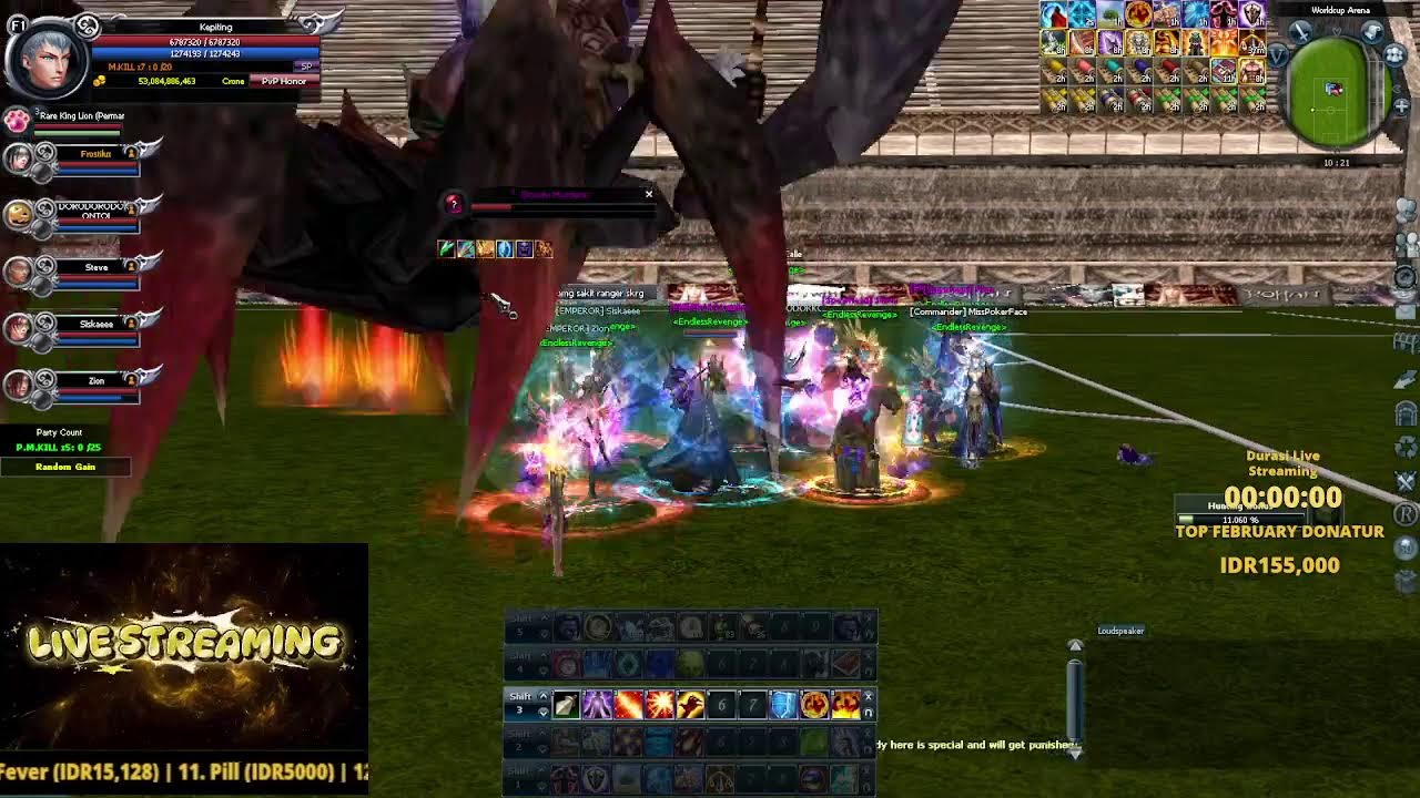 【R.O.H.A.N Blood Legacy PVP/E】DAYS -52 Power Arena Dulu Baru Ganti JOB Nanti ? STR-7D8GIV