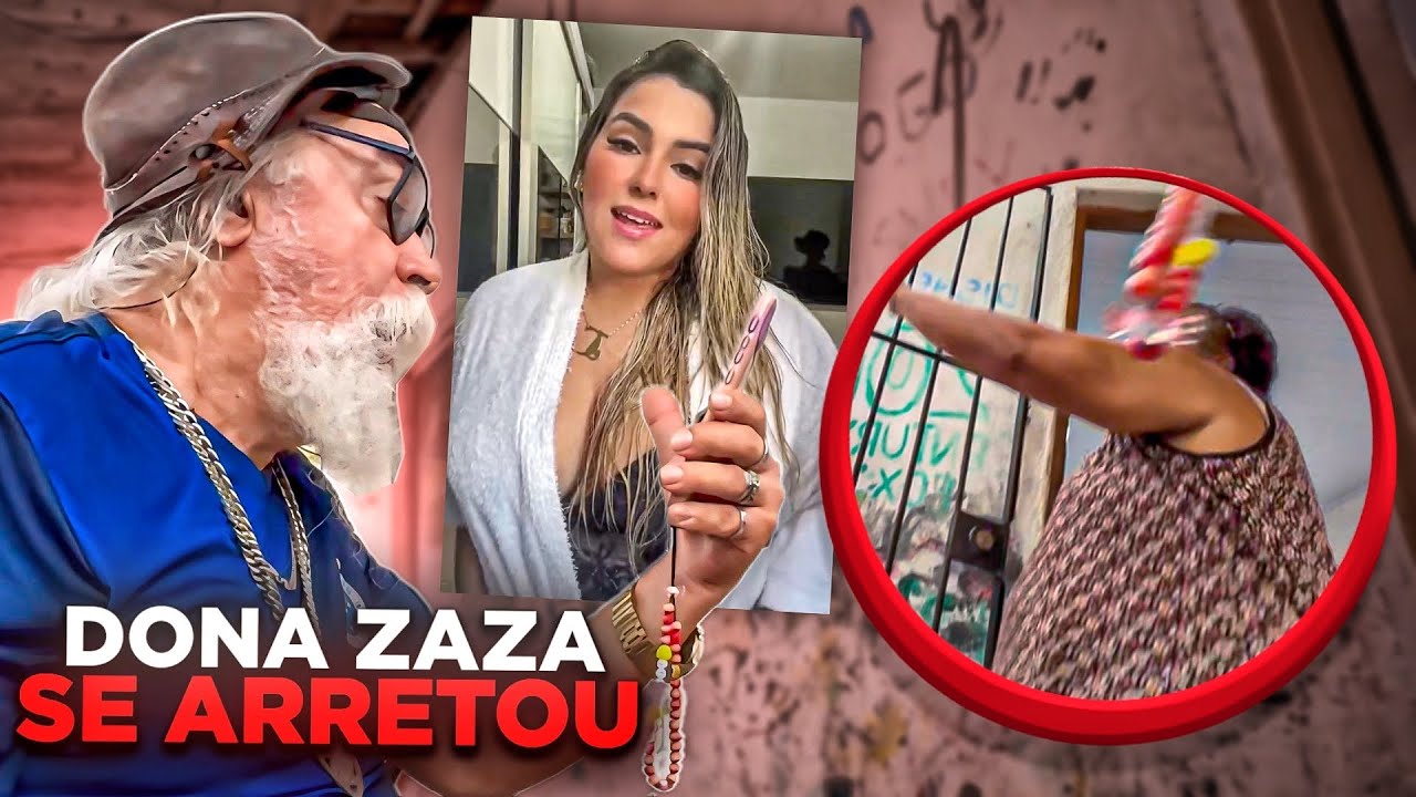 DONA ZAZA METEU A MÃO NO FUCINHO DO VOVÔ PORQUE ELE VIU A CUIDADORA | LUIZ DO SOM
