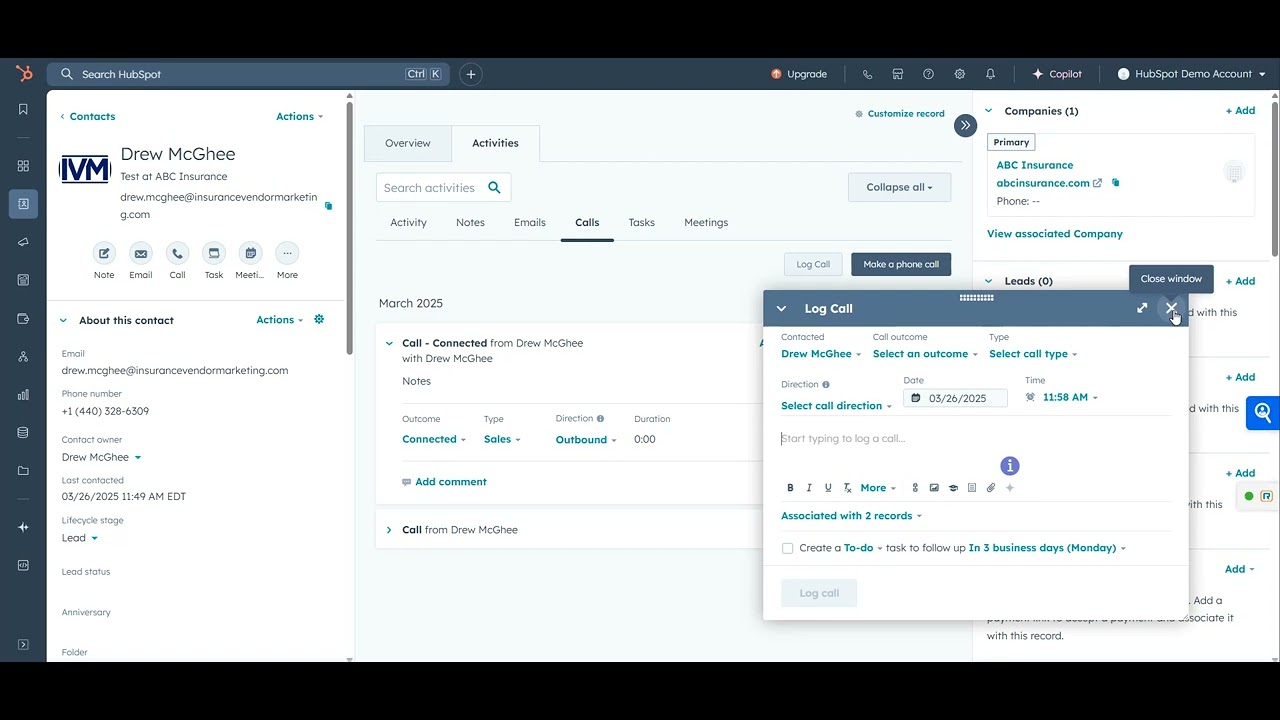 How to Log Activity in HubSpot CRM: Notes, Emails, Calls, Tasks, and Meetings