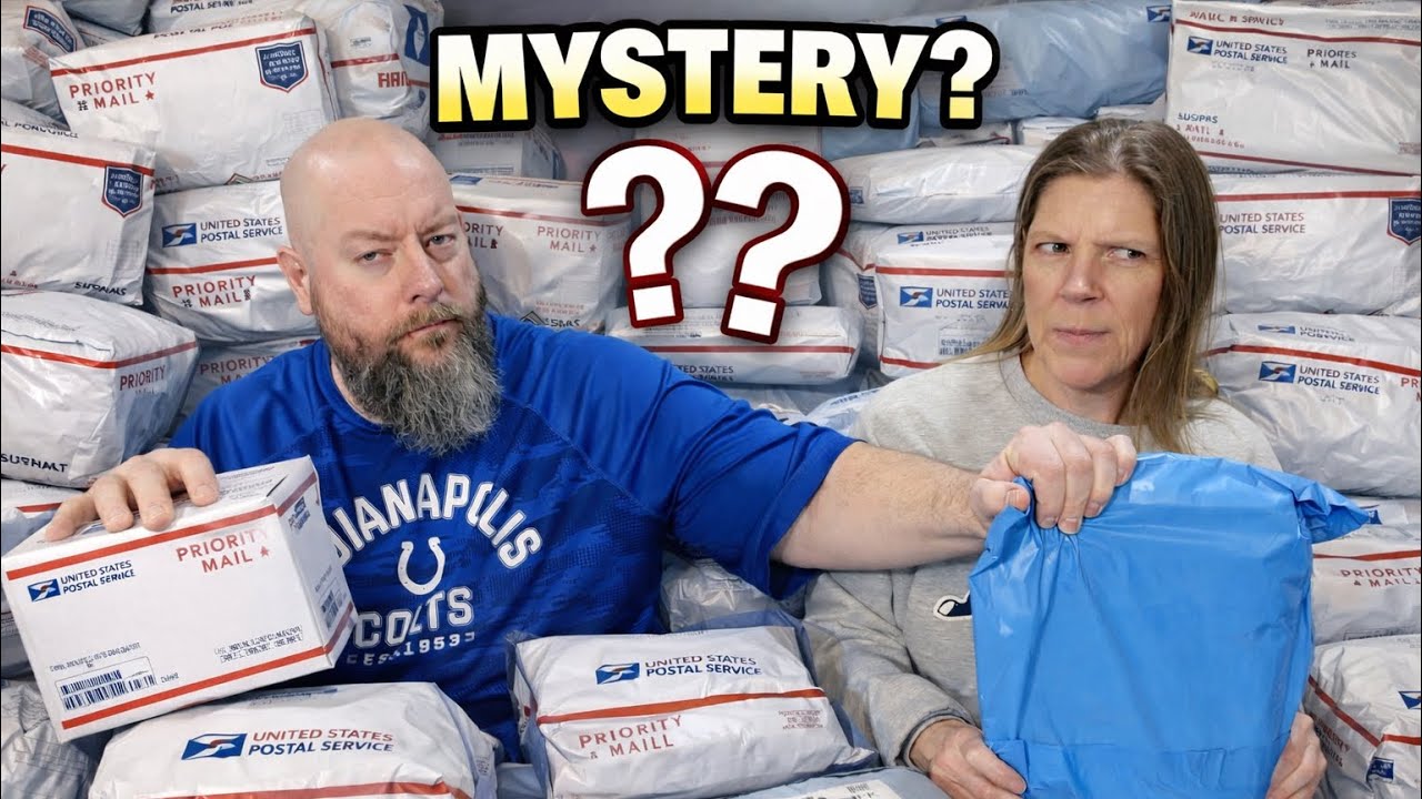 I bought 30 POUNDS of MYSTERY Lost Mail Packages