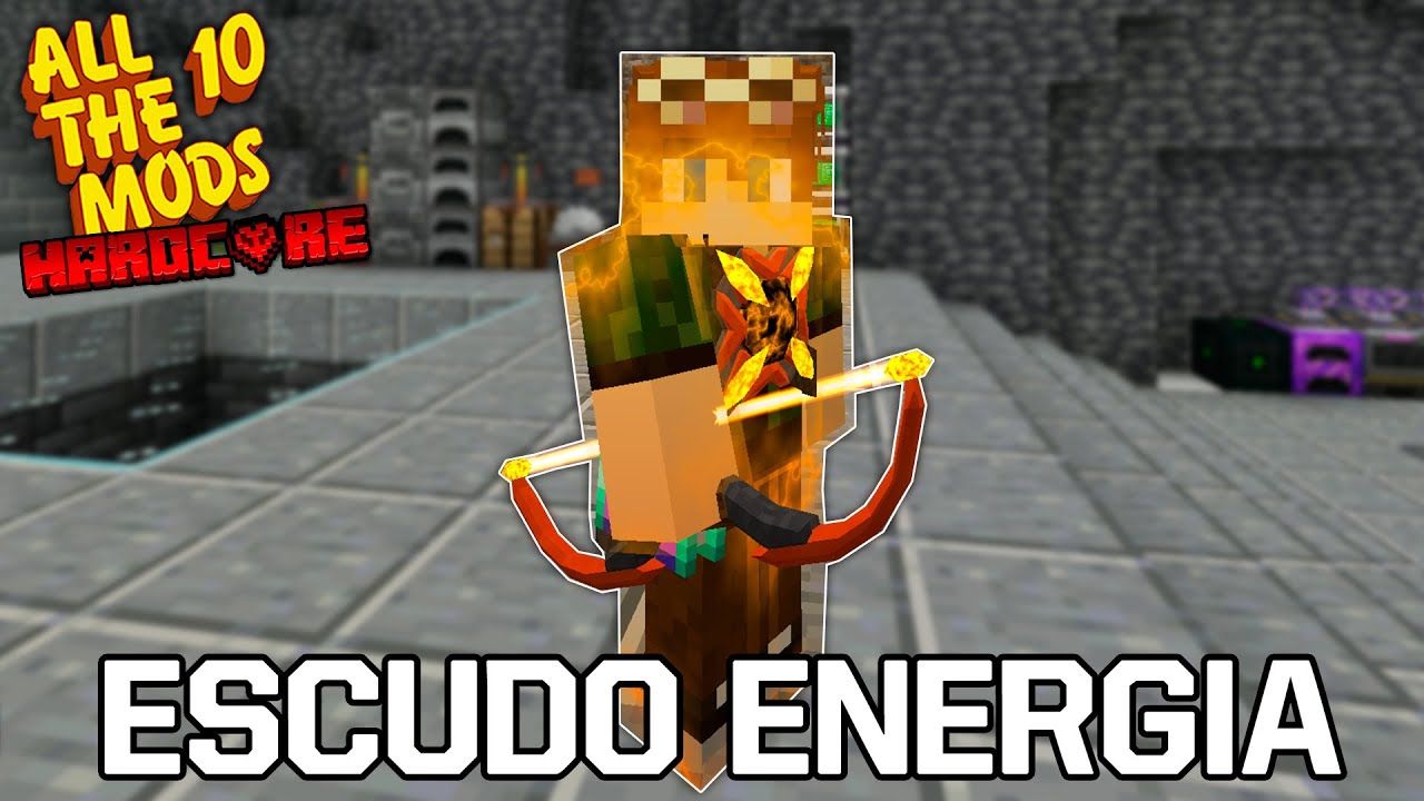 ARMADURA de CAMPO de FORÇA do DRACONIC!!! - Minecraft ATM 10 Hardcore E53 (1.21)