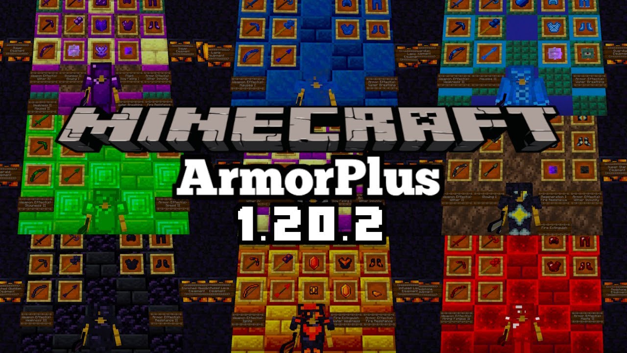 *НОВОЕ* Обновление мода ArmorPlus &mdash; Minecraft 1.20.2 (Витрина модов)