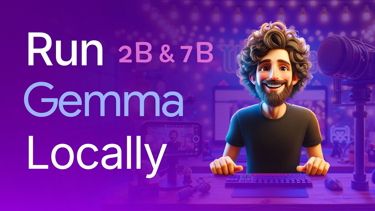 Run Google Gemma 2B 7B Locally on the CPU & GPU