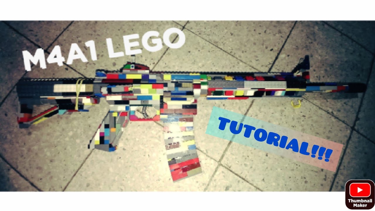 M4A1 LEGO | TUTORIAL | LEGOMAN_YT | Especial 60 suscriptores :D