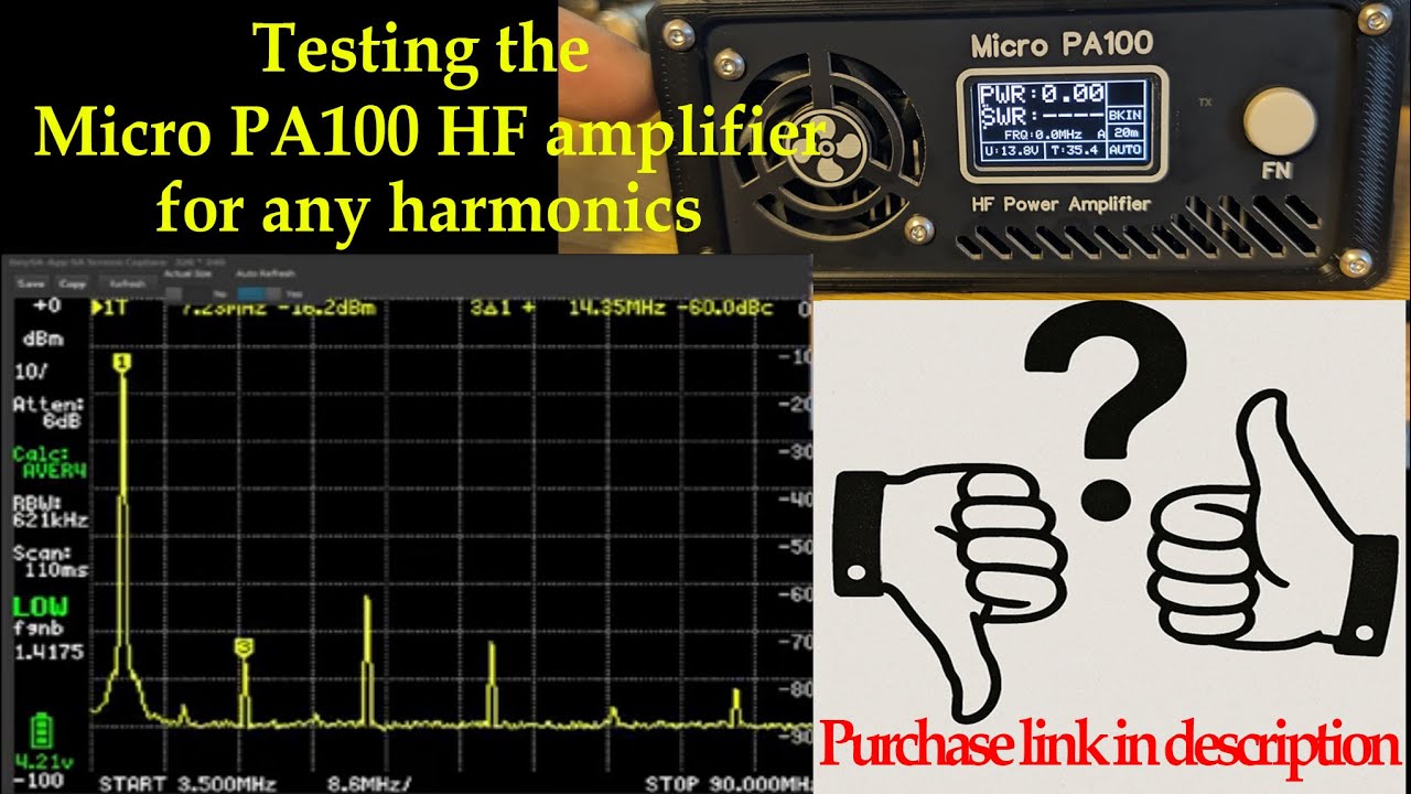 Тестирование Micro PA100: гармоники и мощность. Стоит покупать или нет?