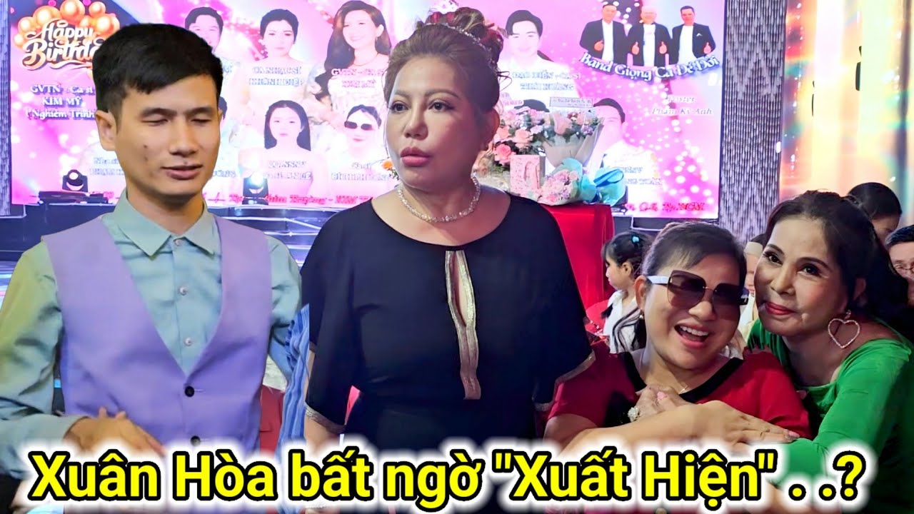 Kim Thoa bất ngờ Xuân Hòa xuất hiện 