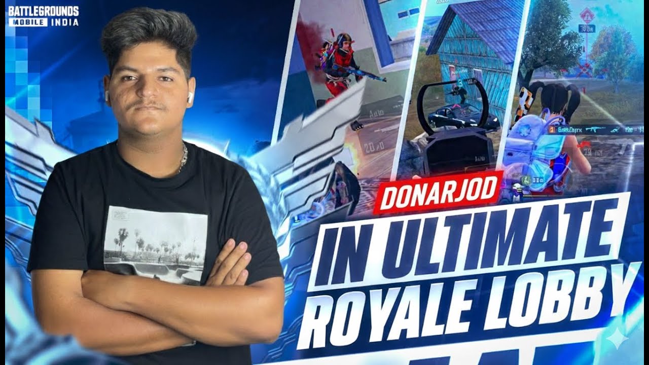 THE SECRET TO LEGEND RANK! DONAR JOD SHOWS HOW IT'S DONE IN ULTIMATE ROYAL BGMI LIVE