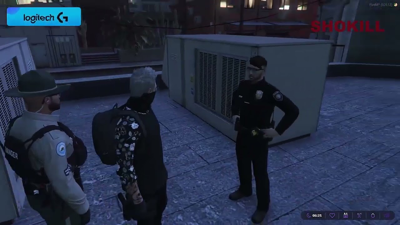 Erwin tłumaczy policji napad xd 5city