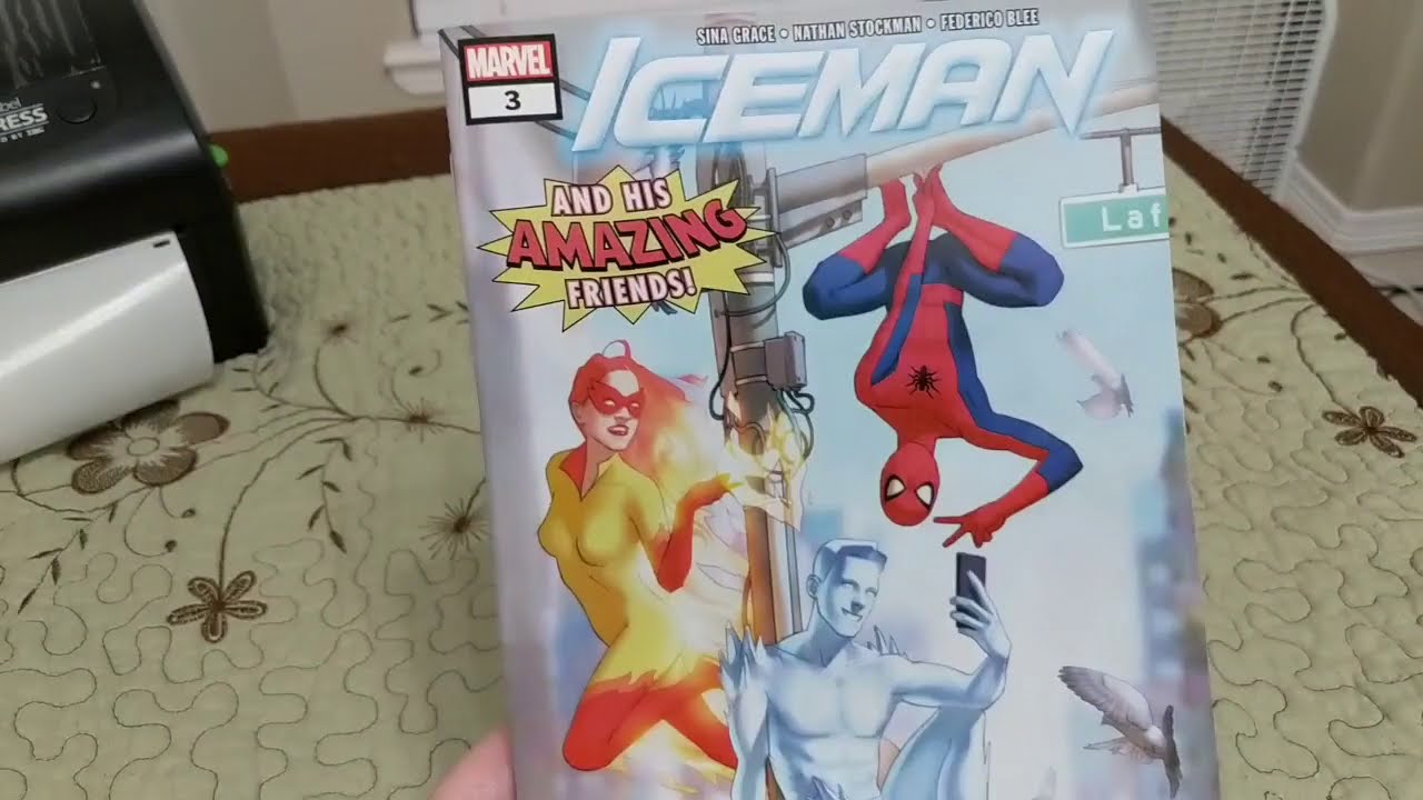 ICEMAN #3- Writer Sina Grace FINALLY Gives Us What We Asked For (An Appealing & Determined Hero)