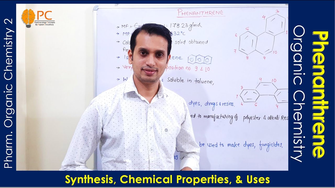 Phenanthrene Organic Chemistry: Synthesis, Chemical Reactions and Uses | Polynuclear Hydrocarbons