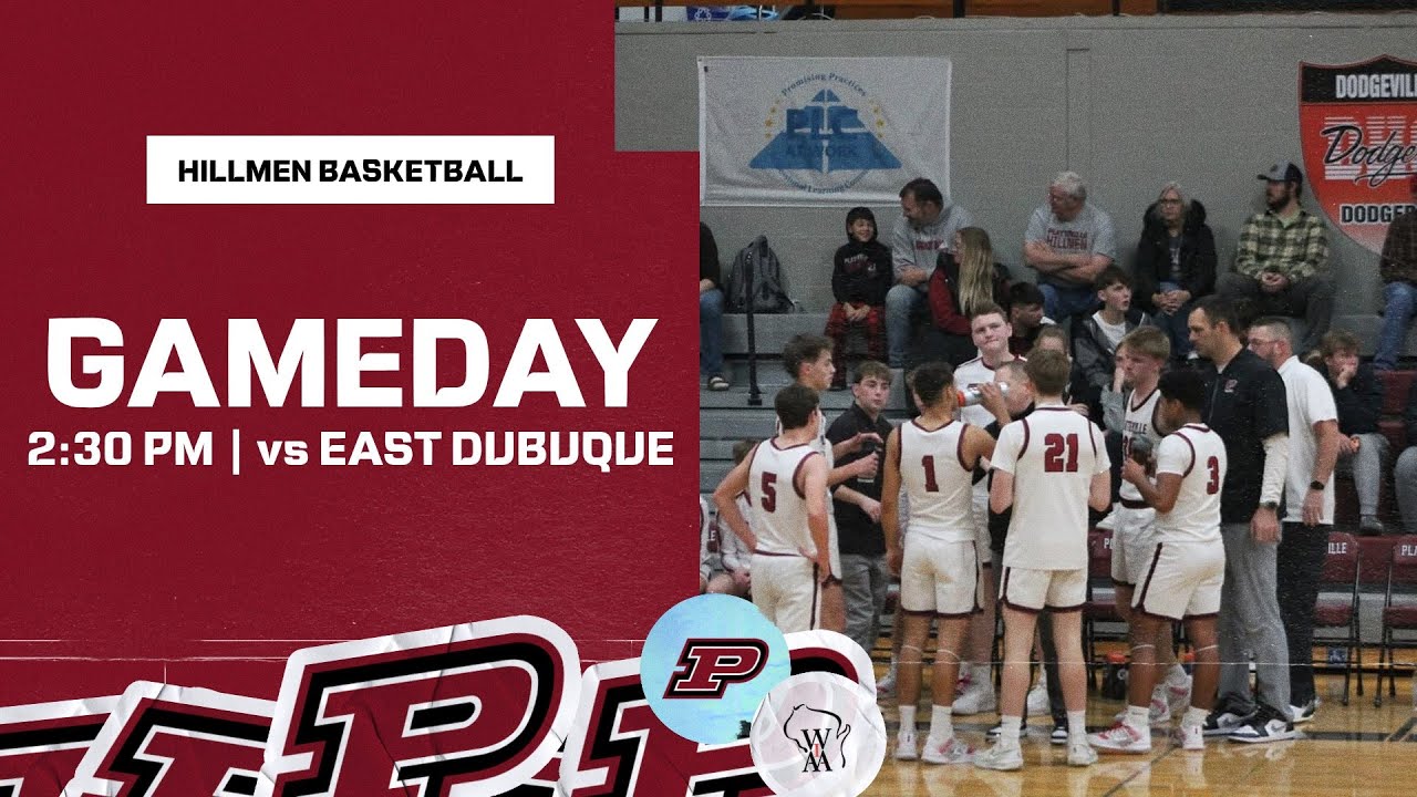 Platteville High School vs. East Dubuque High School Boys Varsity Basketball