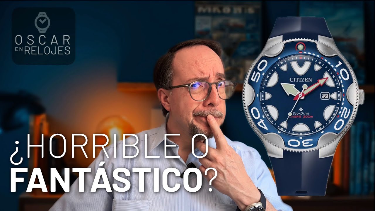 Citizen Blue Orca 🐋: ¿El buzo más brutal de Citizen?