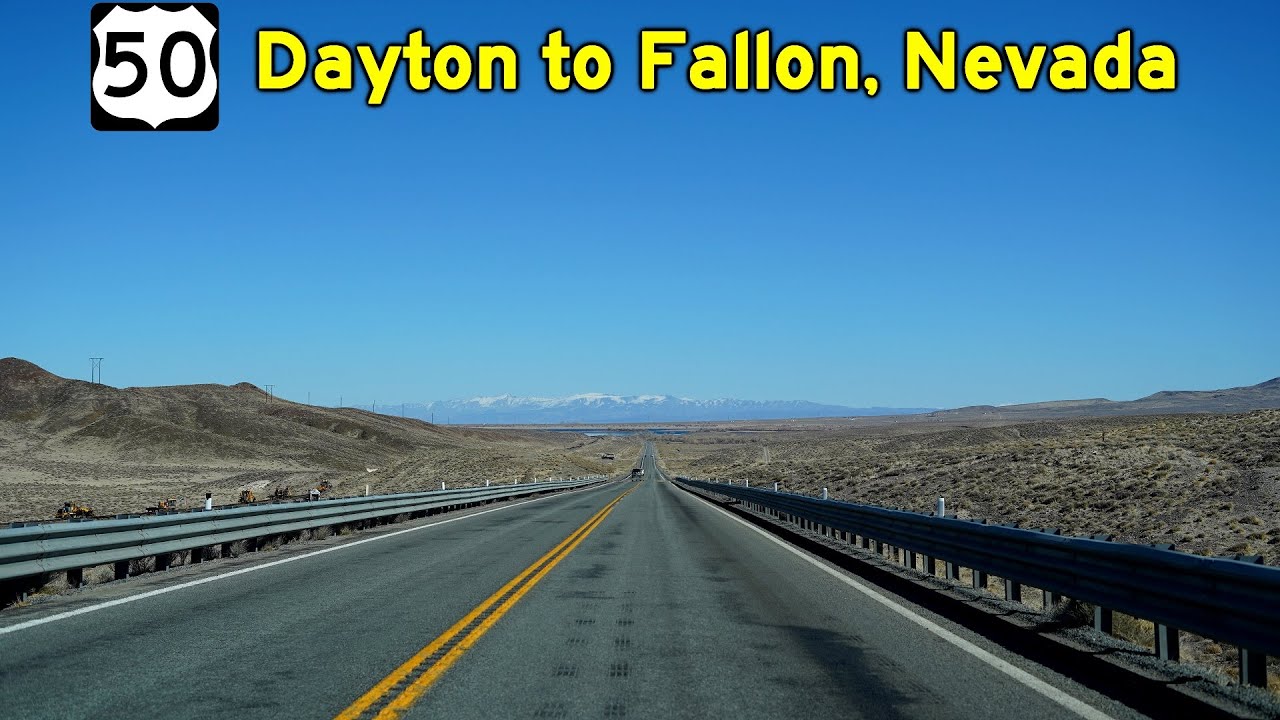 US-50 East: Dayton to Fallon, Nevada