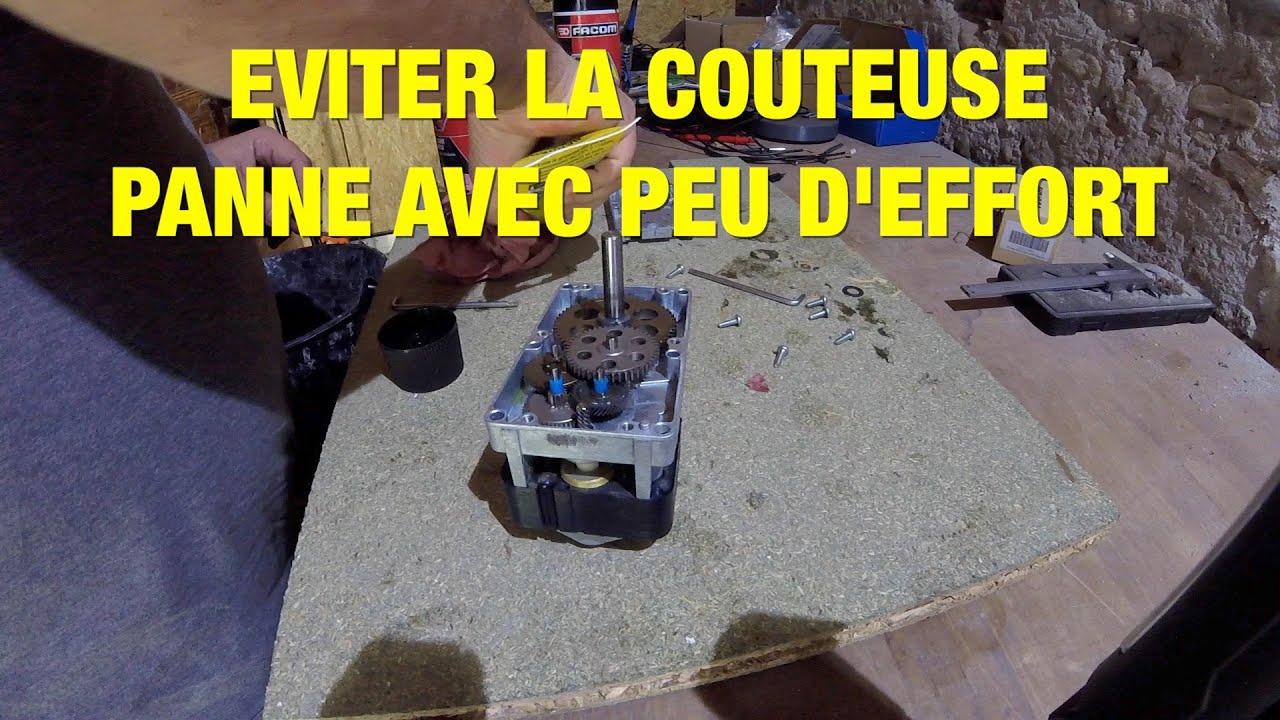 Remplacer la GRAISSE du MOTEUR du POELE à PELLETS