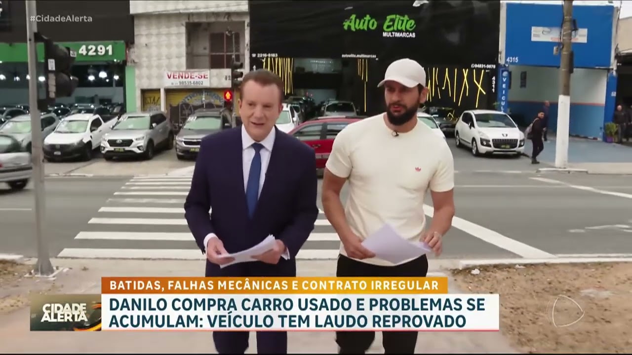 Patrulha do Consumidor: Homem tenta trocar carro ao descobrir histórico de danos no veículo