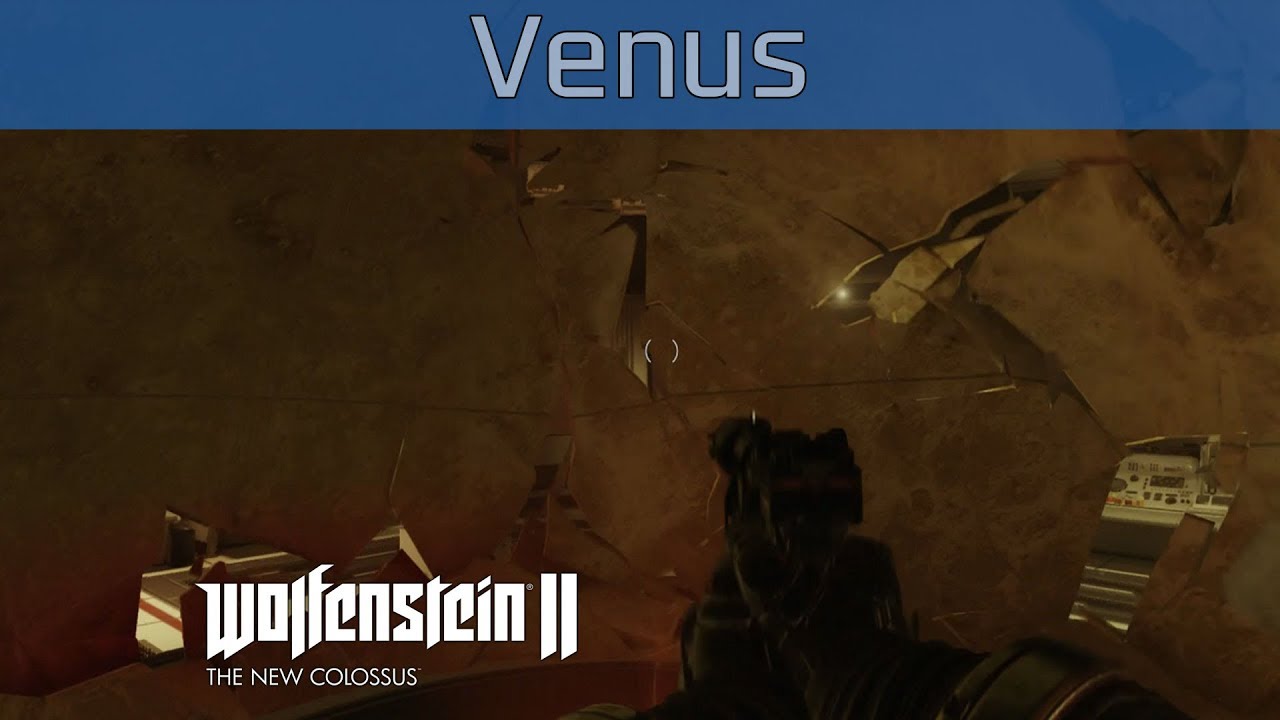 Wolfenstein II: The New Colossus - Venus Walkthrough [HD 1080P]