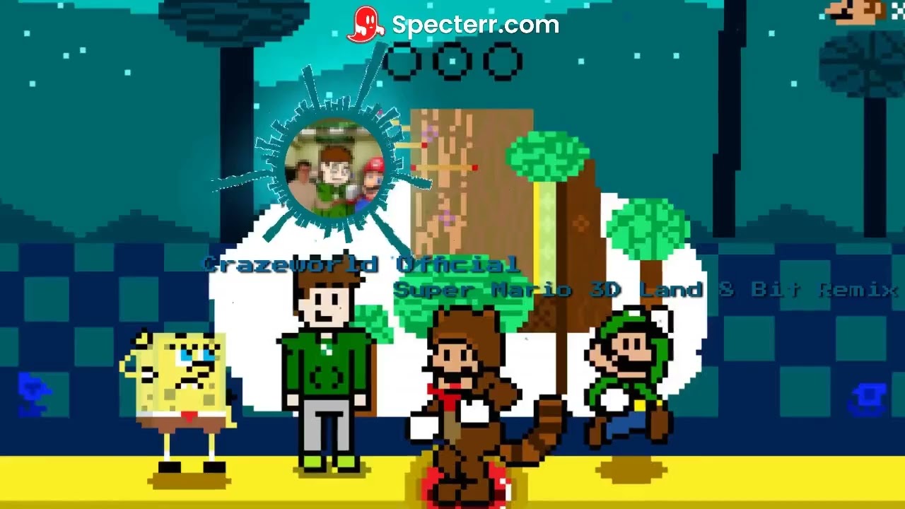 Super Mario 3D Lan Special World 3 8-bit Remix HQ 60fps Version RE-UPLOAD