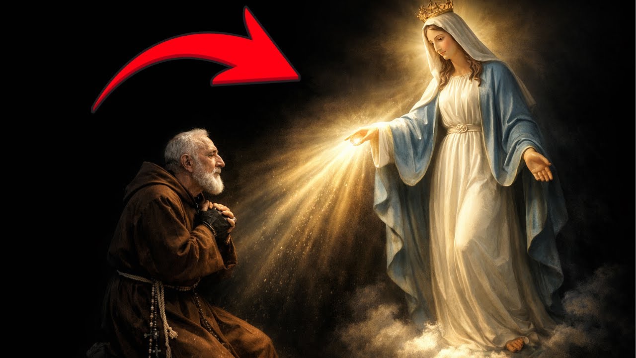 Padre Pío Reveló Lo Que la Virgen Hace Cuando Rezás el Rosario