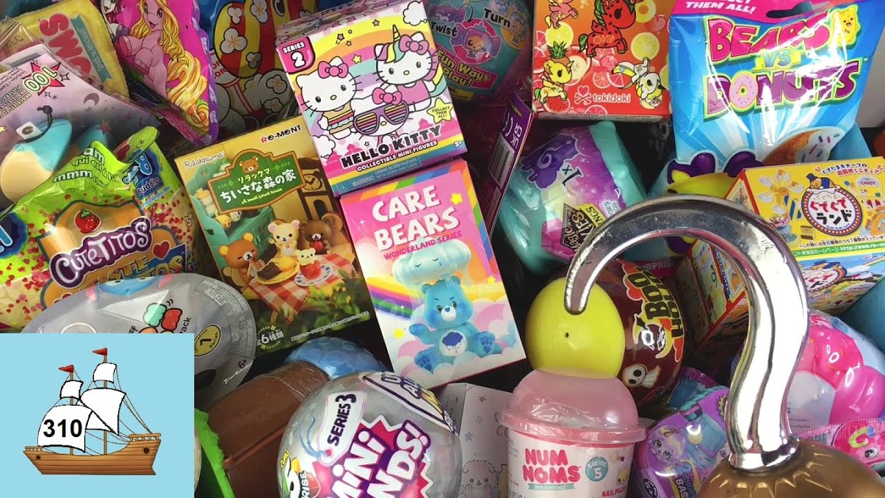 Blind Bag Ship 310 Care Bears Wonderland Magic Mixies Sailor Moon Shopkins Harry Potter Unboxing