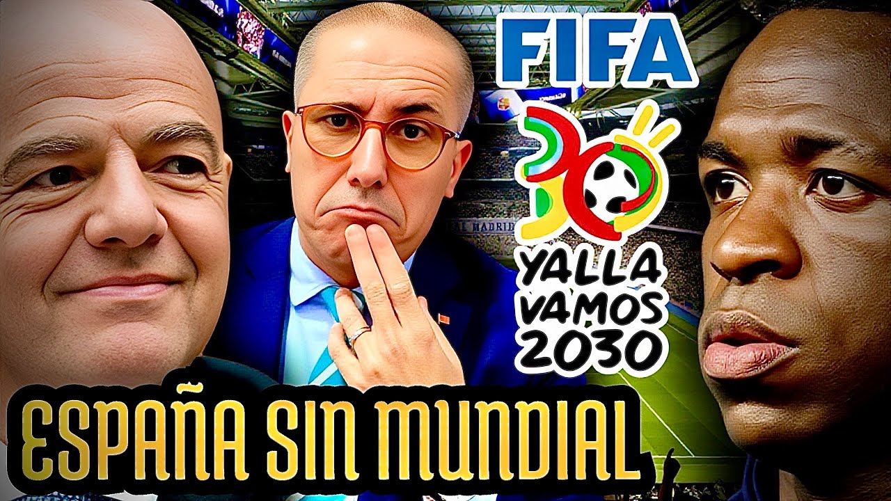 Vinicius pone en peligro el mundial 2030 para España. El racismo acerca la final a Marruecos.