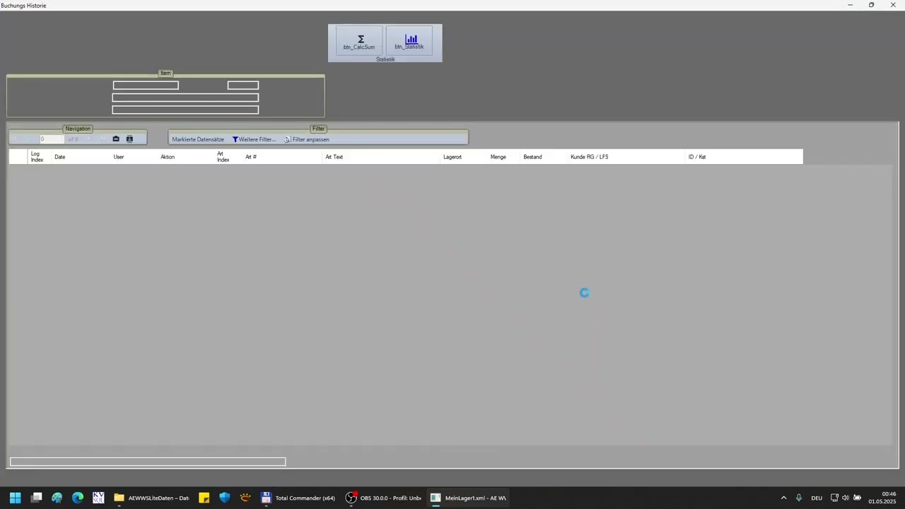 Artikelverwaltung AEWWSLite in der Google Cloud / Google Drive