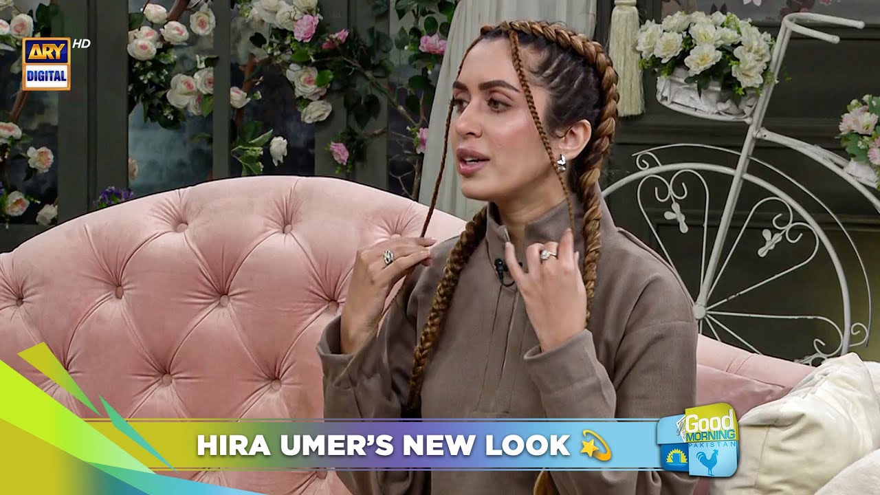 Hira Umer Stuns with a Fresh Hair Transformation 😯🔥| Good Morning Pakistan