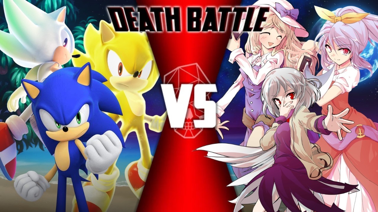 〖MUGEN〗Sonic The Hedgehog vs Watatsuki no Yorihime, Watatsuki no Toyohime and Sagume Kishin