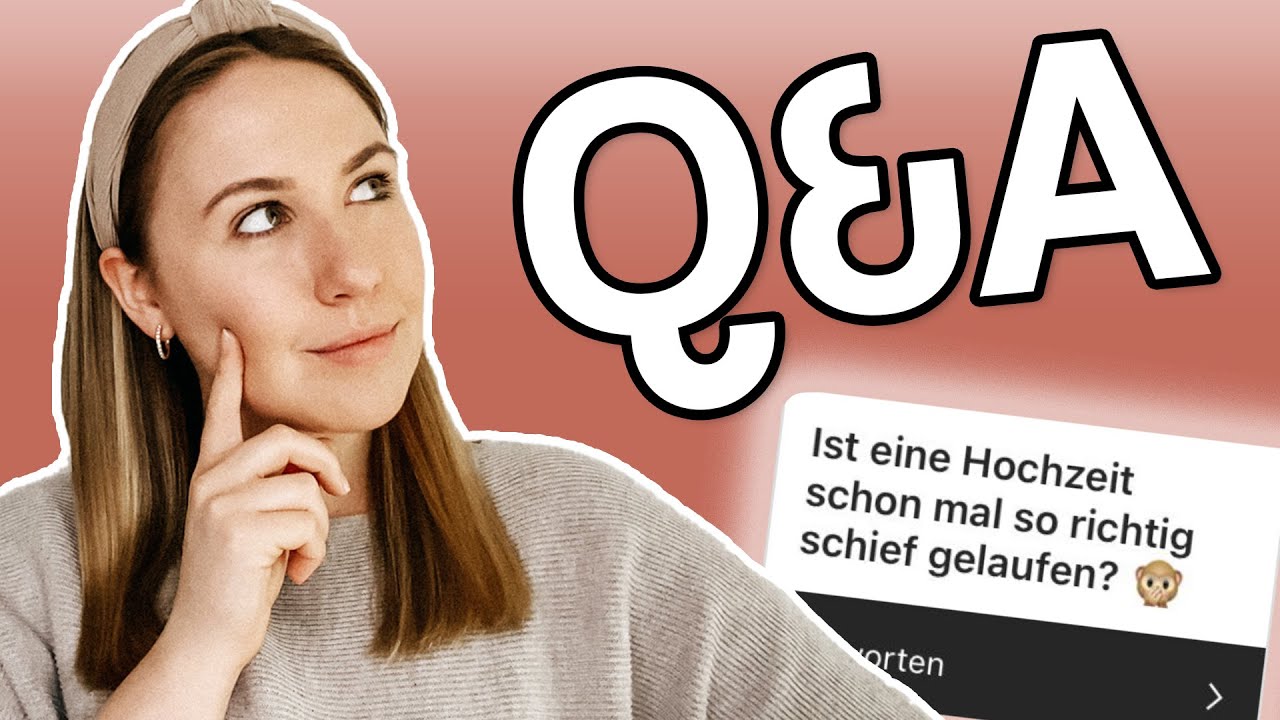 Ist eine Hochzeit schon mal so richtig schief gelaufen? Q&A | Carina Maikranz