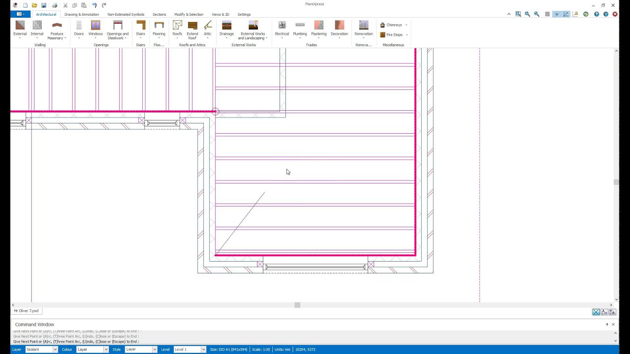 PlansXpress: Getting Started - Suspended Timber Floor