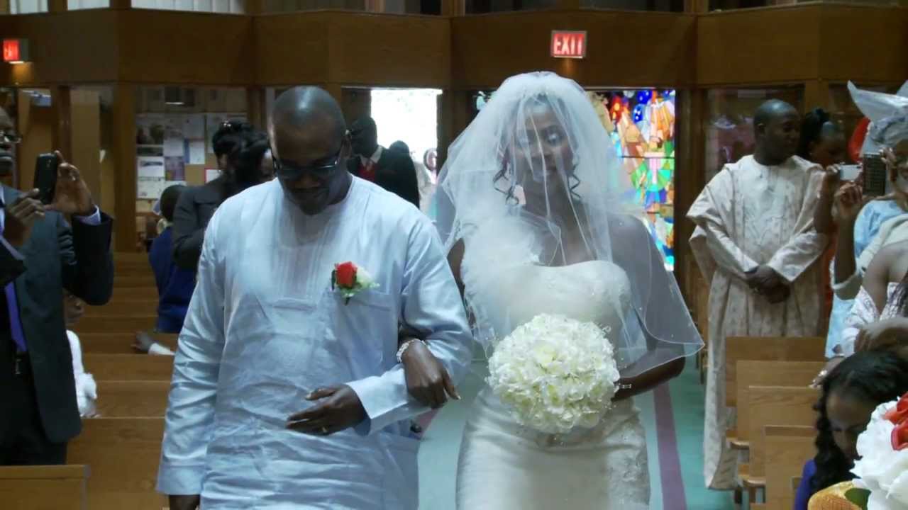 Saint Francis of Assisi Roman Catholic Church in Toronto | Nigerian Church Wedding Entrance