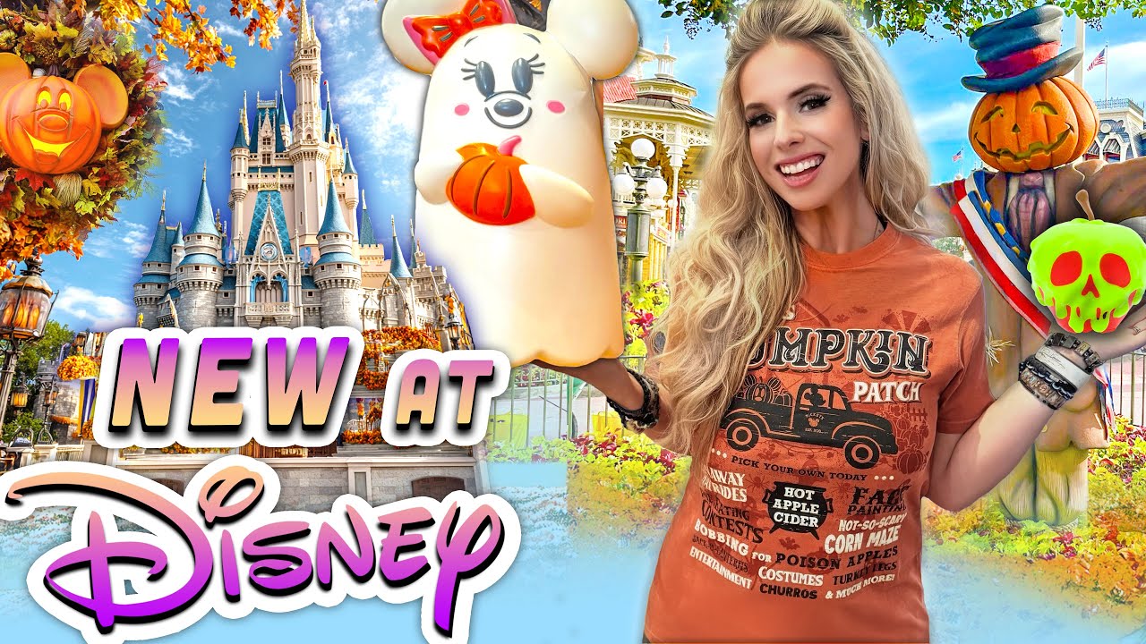 New at Disney! Halloween Arrives – NEW Merch, Villains, Decor, & More! Disney World | Disney Parks