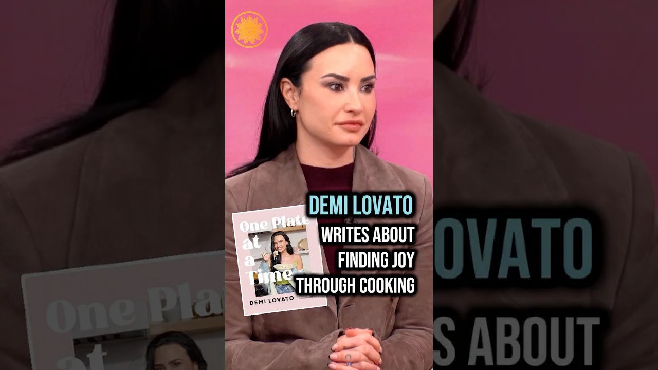 Demi Lovato says she's found joy in cooking #shorts