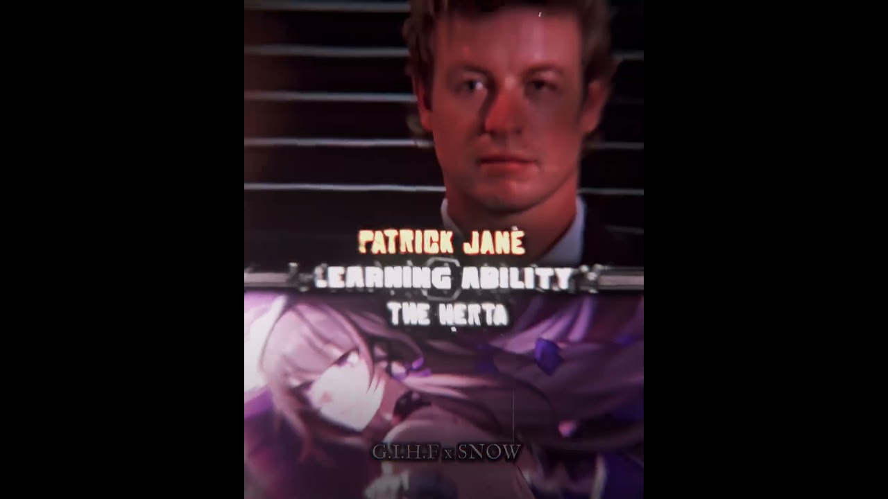 Patrick Jane vs SCD in Learning Ability  #scd #edit #patrickjane #thementalist #deathnote #anime #tv