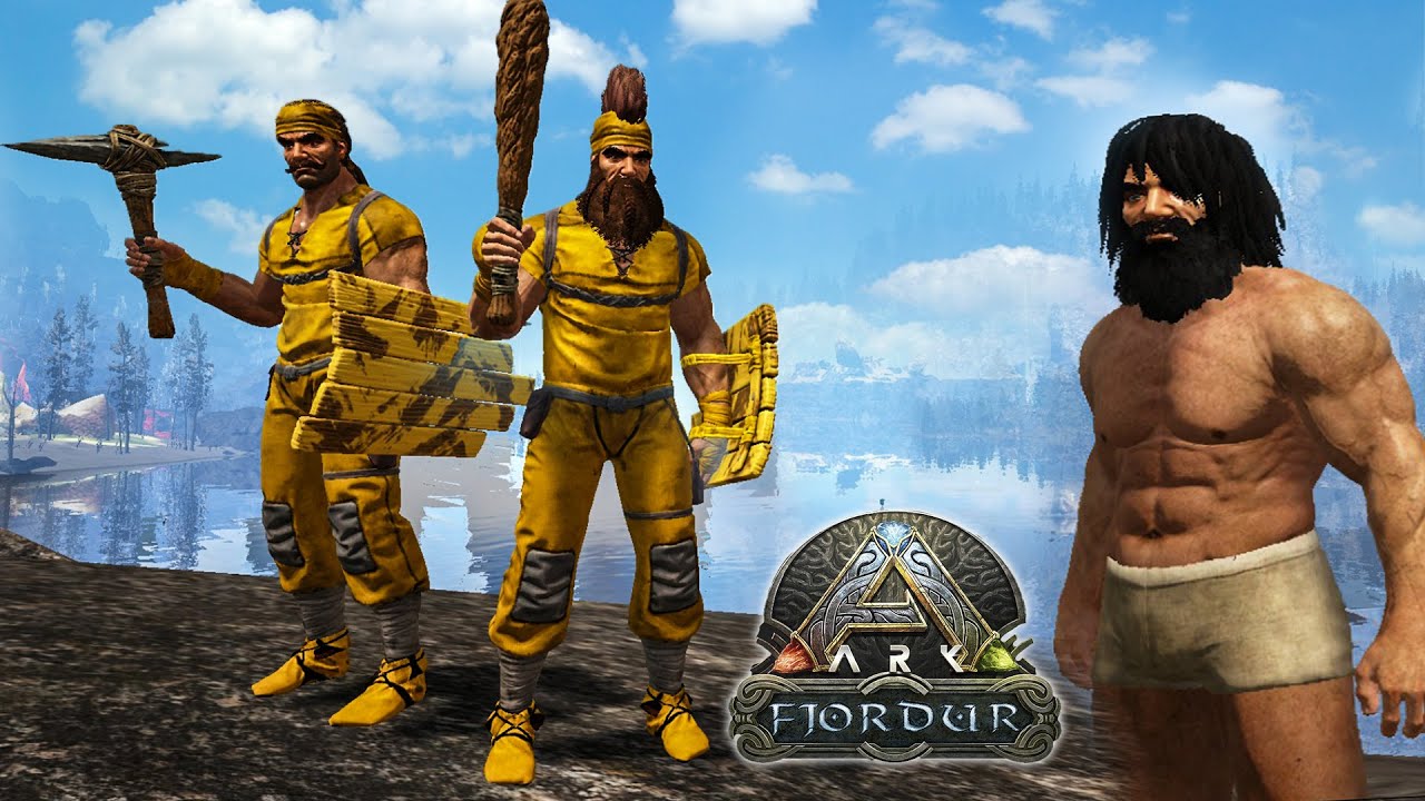 ARK: Встретил ЛЮДЕЙ и Баги/Лаги. Мод AG Reborn #3 Выживание Fjordur АРК
