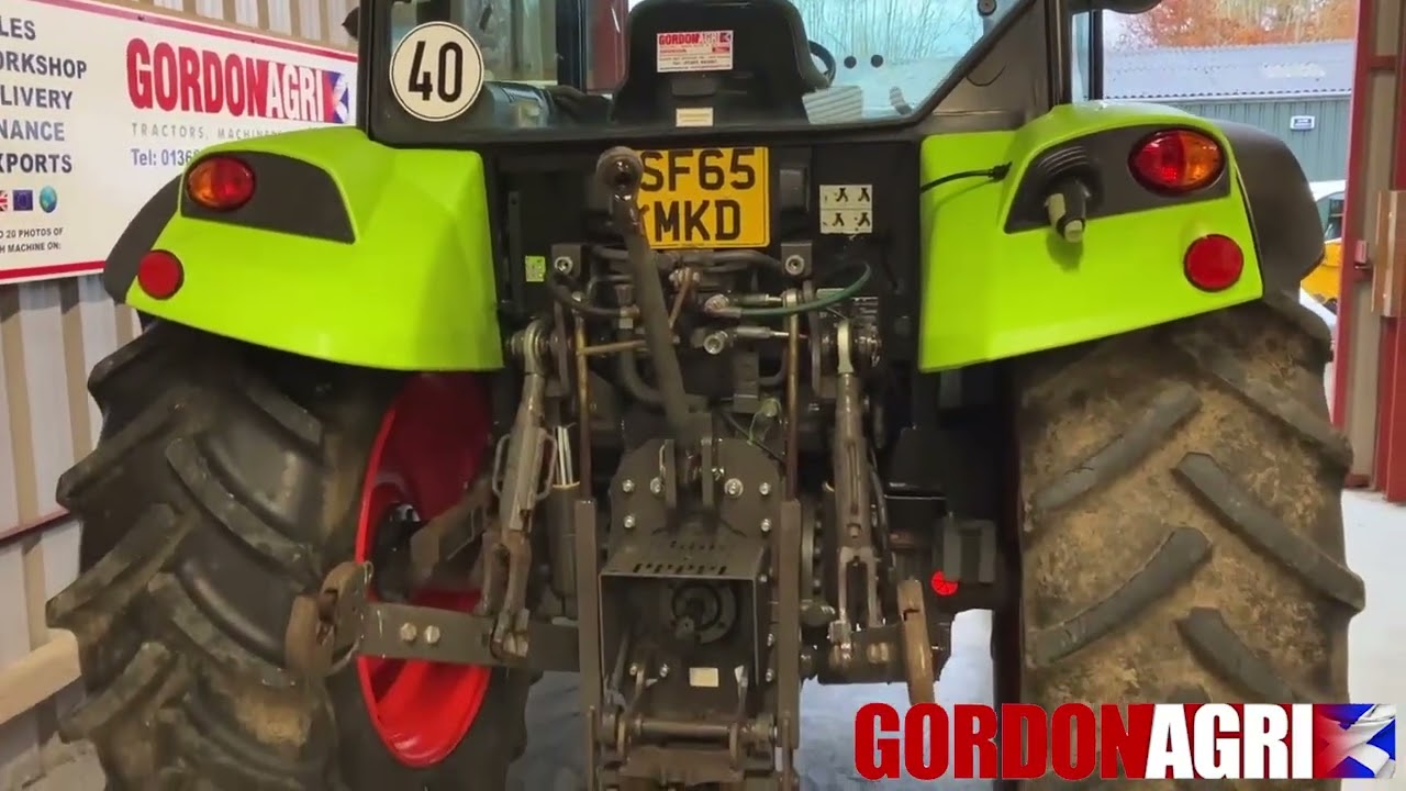 Claas 340 Axos CX 4WD Tractor, 2015
