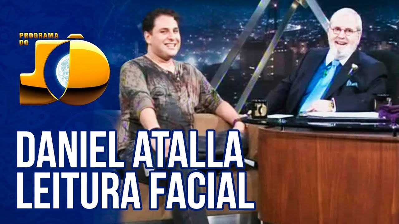 DANIEL ATALLA NO PROGRAMA DO J&Ocirc; - LEITURA FACIAL E TAROT