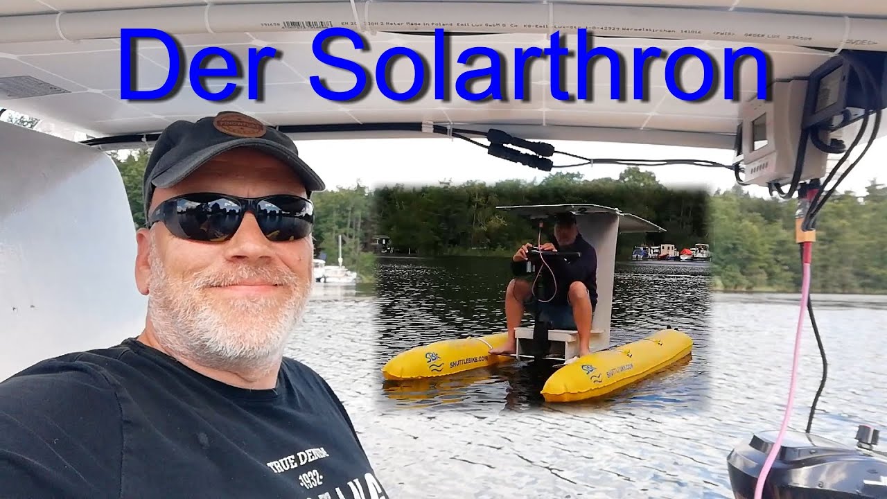 Das Beiboot des Plötzen-Slicers: Der Solarthron