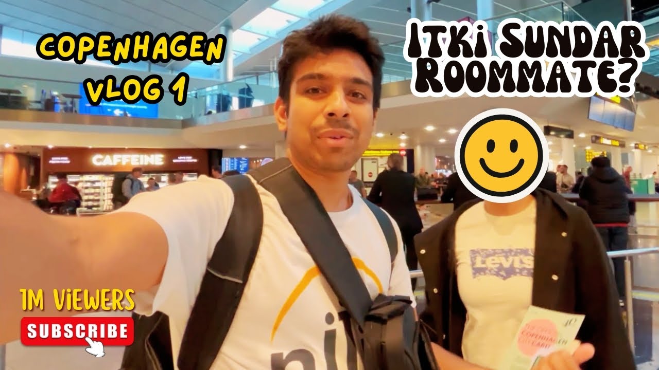 Copenhagen madhe female roommate - Vlog 1 