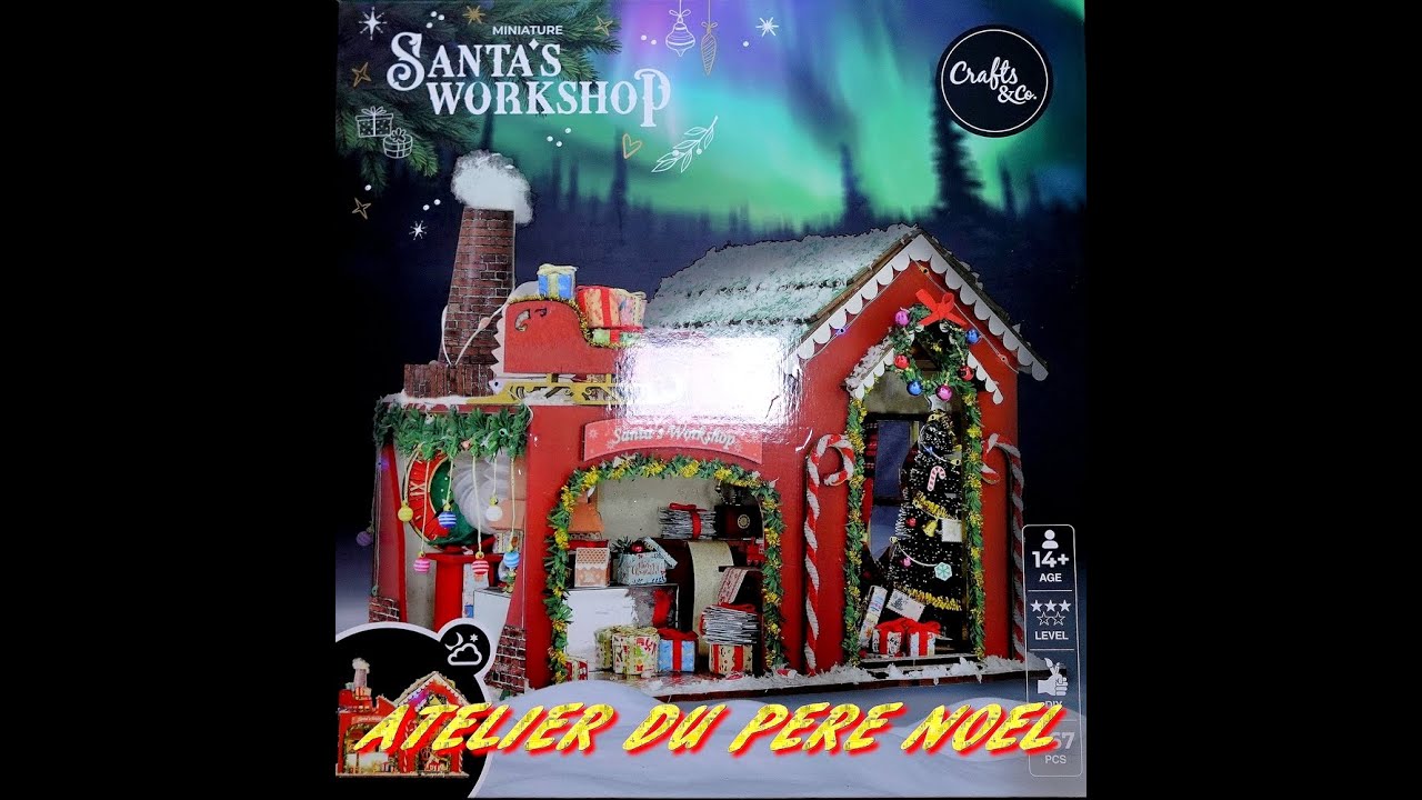 N°8 L'ATELIER DU PÈRE NOËL !!! (Action, Santa's worksho). Tableau d'outillage !!!