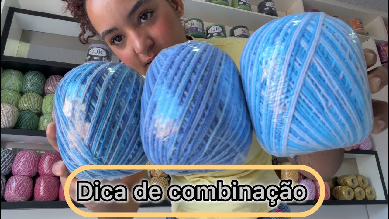Dicas de combinação com multicolor ✨🧶cores que podem fazer o tapete com cada multicolor ✨😍