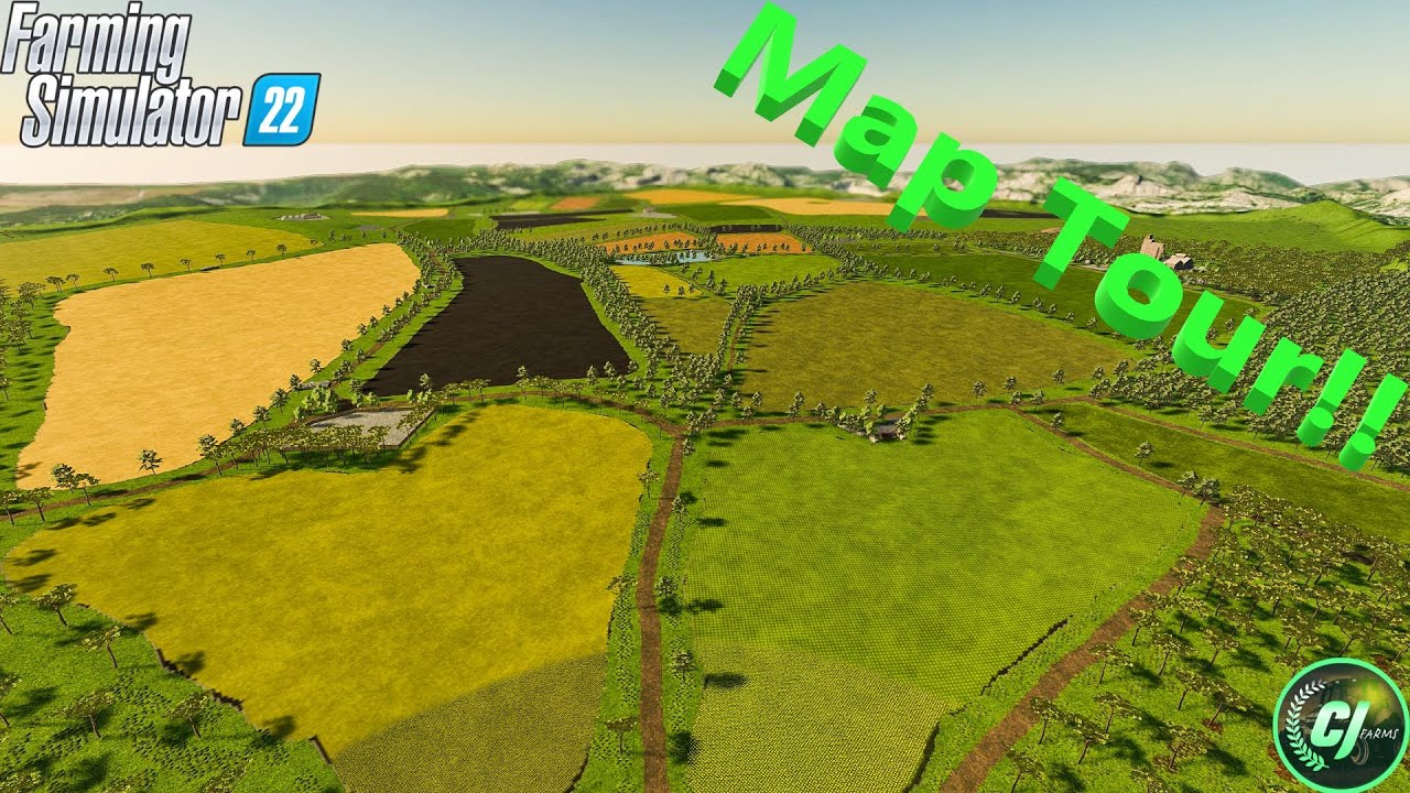 Map Tour! | Portugal South! | #FS22 | #CJFarms | #GiantsPartnerProgram