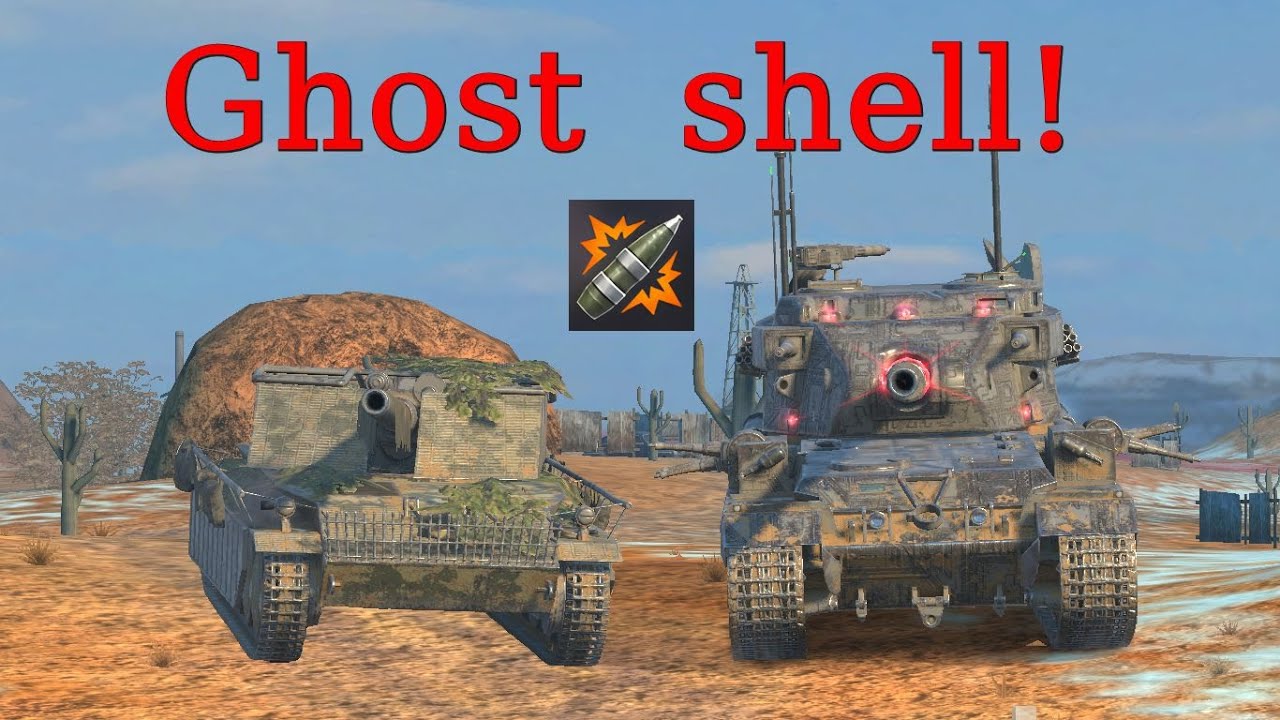 Blind and lucky shots + 1 GHOST shell - WOT B