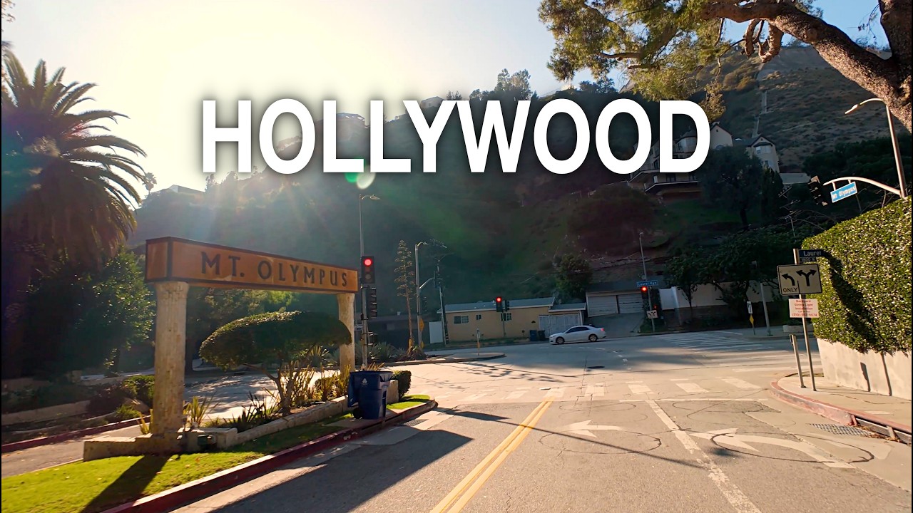 Scenic Drive Hollywood to Pacific Palisades | Iconic West Los Angeles 4K 60fps
