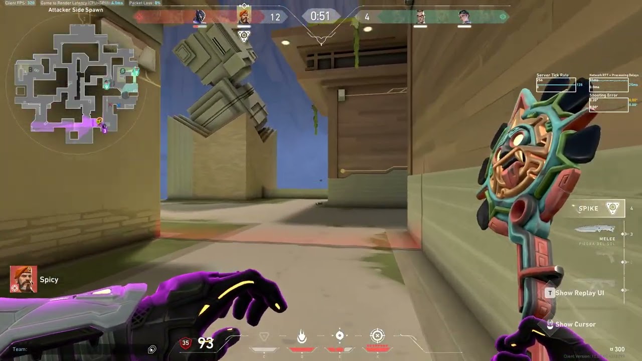 Brimstone 4k clutch on Abyss w/ Spectre, Vandal