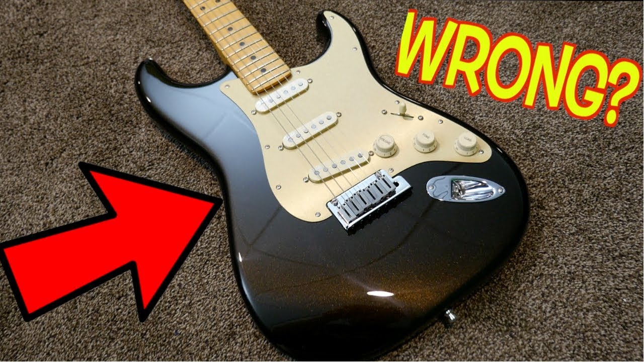 Вы неправильно установили звукосниматели на свою гитару Ultra Stratocaster? | American Ultra Stra...