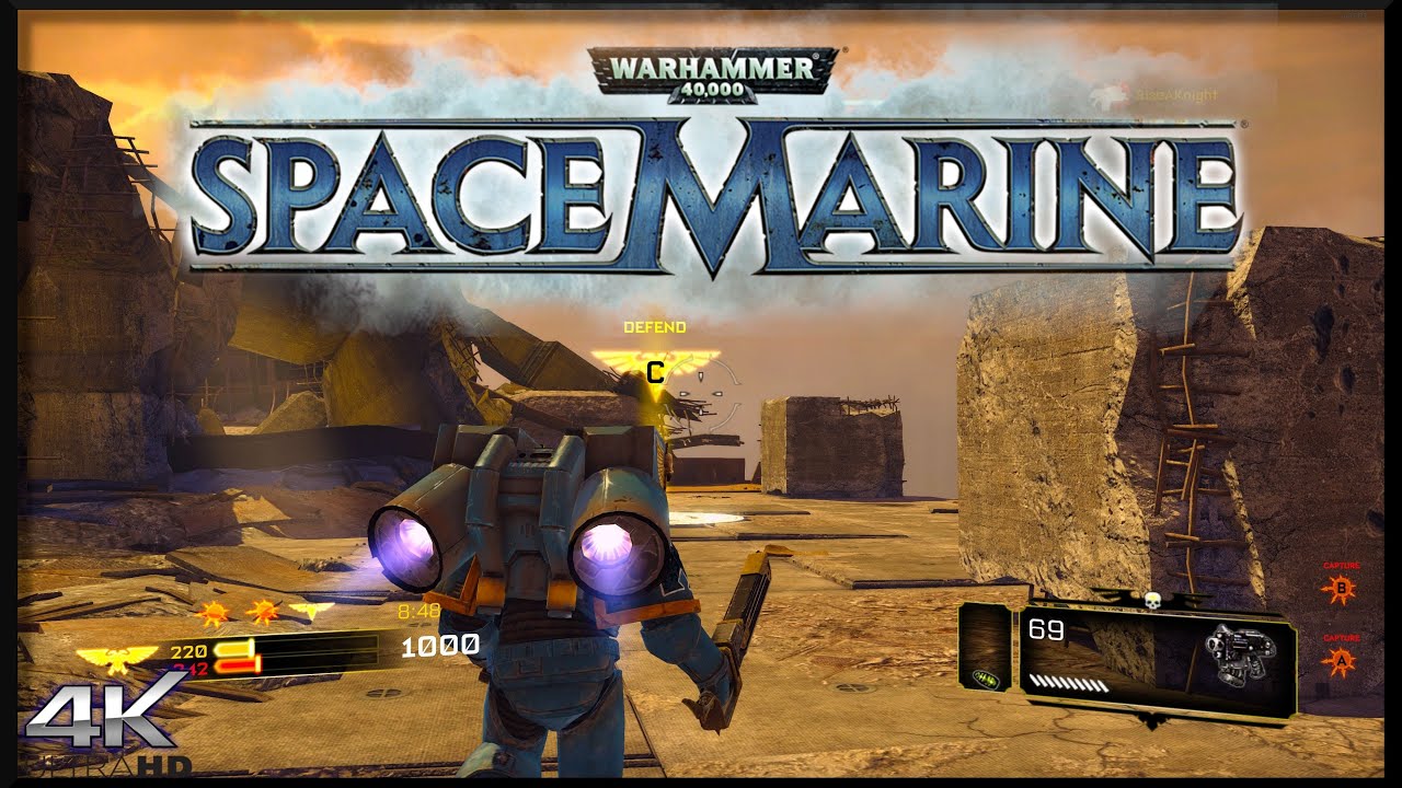 Warhammer 40,000: Space Marine Multiplayer 2020 Shattered Bridge Gameplay | 4K