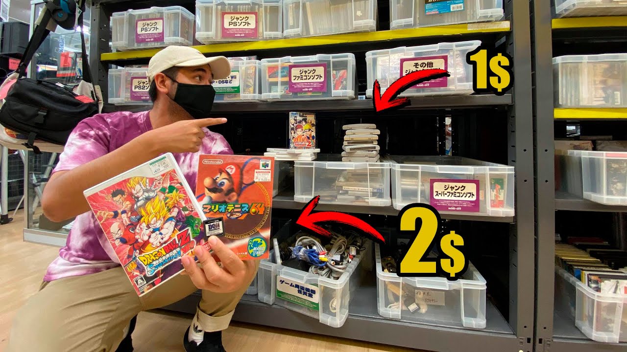 VIDEOJUEGOS DE NINTENDO A 1 o 2 DOLARES EN JAPON | GAMEBOY - GAMECUBE -  N64