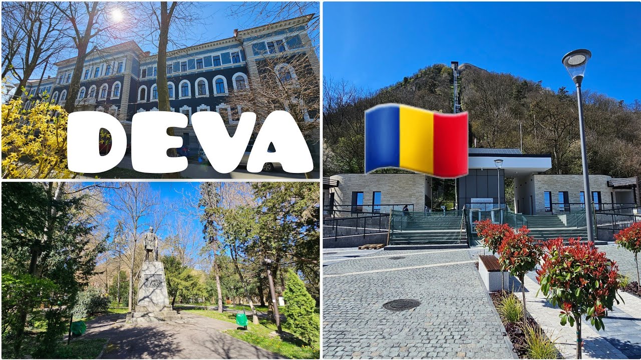 Pe jos, prin orașul Deva