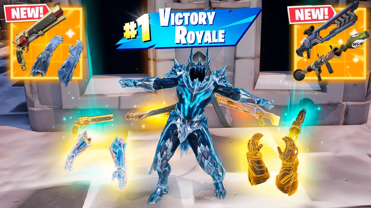 EXALTED ICE KING vs NEW MYTHIC'S CHALLENGE (NEW!! Fortnite Chapter 7 Season 2)