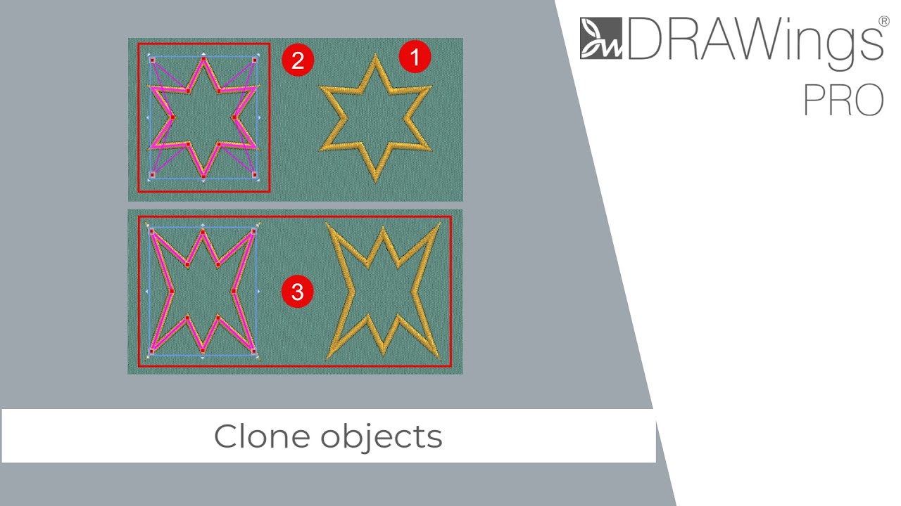 How to Work with Clone Objects to Create Patterns Efficiently